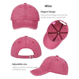 Baseball Caps Trucker 100% Cotton Casual Plain 6-panel <b>Hat</b> 3d Embroidery Logo Baseball Caps Unisex <b>Waterproof</b> Sport Caps Oem - Product Image 3