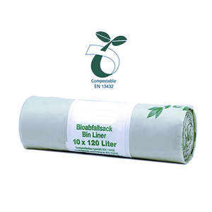 GRVs Biohazard Compostable PLA Biodegradable Garbage <b>Bags</b> with Vest Handle and Customized Color for Medical <b>Waste</b> Disposal - Product Image 3