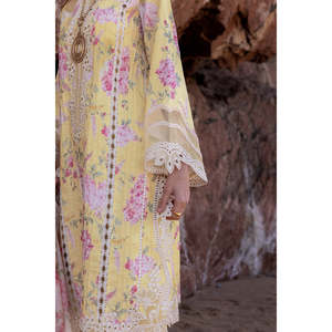 ชุดสูทผู้หญิง chikankari ไหลจากสีแดงเข้ม '25ที่ Girl-D3 A-TC-1294 - Product Image 5