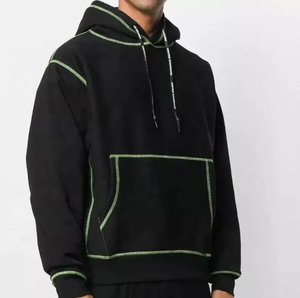 Sweats à capuche personnalisés en gros Impression et broderie de logo personnalisé Sweats à capuche en coton et polyester de haute qualité et de grand poids à la mode - Product Image 1