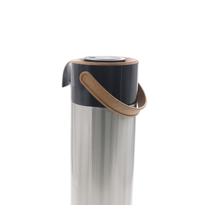 Thermihome Haute Qualité Classique 1900ml Verre Doublure Fiole À Vide Airpot En Acier Inoxydable Shell Pompe <span class=keywords><strong>Action</strong></span> Distributeur De Boissons - Product Image 2