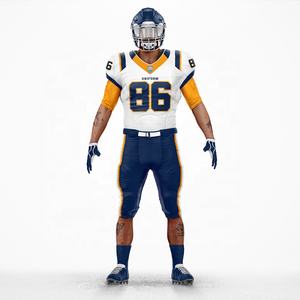 Uniformes de football américains personnalisés en sergé durable et confortable pour les jeunes - Product Image 5