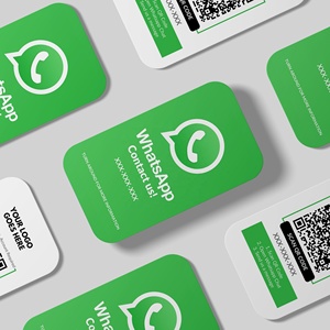 Venta caliente especial 13,56 MHz personalizado <span class=keywords><strong>WhatsApp</strong></span> Nfc tarjeta <span class=keywords><strong>de</strong></span> visita Scan Qr Google Review Stand - Product Image 3