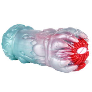 Großhandel GEEBA Fantasy Plants Aircraft Cup Liquid-Silikon Alien-Penis-Masturbatoren realistische Vagina-Touch-Spielzeuge für Männer - Product Image 2