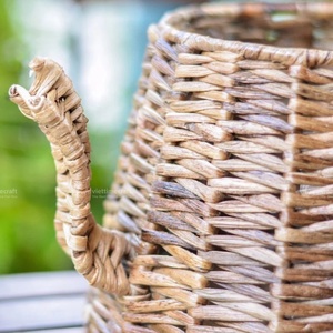 Venta al por mayor única tetera patrón agua Jacinto cesta de almacenamiento hogar y jardín maceta cesta de lavandería maceta de Vietnam - Product Image 3