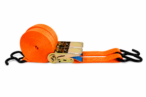 Durable 25mm Premium Polyester Tie Down Strap with S <b>Hooks</b> for Light Duty Cargo Securing and Equipment Transportation - Product Image 5