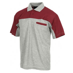 Camisa de Uniforme Personalizada para Hombre, 100% Algodón, Corte Regular, Impresión Digital, Diseño Geométrico, Transpirable, con Bolsillos - Product Image 1