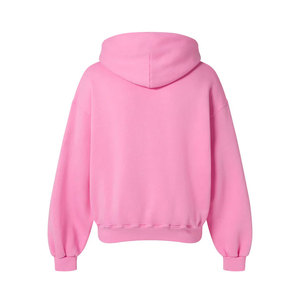 Sudaderas con capucha de Algodón 100% con logotipo personalizado en blanco, ropa de calle sin cuerdas de gran tamaño, venta al por mayor, sudaderas lisas OEM ODM, sudaderas con capucha para hombres - Product Image 2