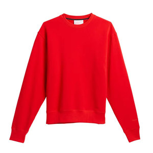 Sudadera informal de Color rojo para hombre, ropa de calle con costuras de la mejor calidad, cuello redondo, superventas - Product Image 3