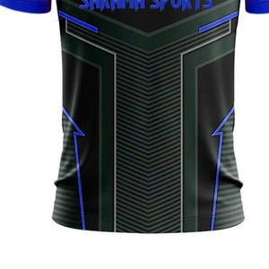 Logotipo de impresión sublimada Hombres Nuevo diseño Ropa deportiva Camisa de cricket Venta al por mayor Polos Jerseys de cricket personalizados - Product Image 3