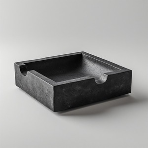 Cenicero de Cigarros de Metal Moderno con Diseño Duradero y Ecológico para Interiores Contemporáneos, Estructura Resistente para Uso a Largo Plazo - Product Image 5