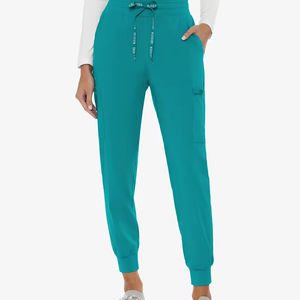 Uniformes Médicos de Verano para Hombre, Personalizados, de Moda, Tipo Jogger, Elásticos, con Cremallera y Logotipo - Product Image 4