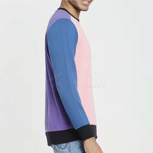 เสื้อสเวตเชิ้ตผู้ชายคุณภาพสูง ผ้าฝ้ายแท้ 100% สำหรับฤดูหนาว สไตล์ลำลอง มีโลโก้ หลายขนาด เป็นมิตรกับสิ่งแวดล้อม ระบายอากาศได้ดี สีพื้น ย้อมสีเรียบ มีซับใน ผลิตในปากีสถาน - Product Image 2