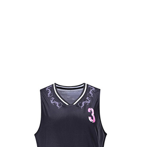 Ensembles d'uniformes de basketball personnalisés pour équipes, sans manches, imprimés par sublimation, 100 % polyester, respirants, séchage rapide, vente en gros, OEM personnalisé - Product Image 5
