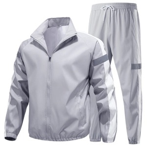Ropa deportiva para correr para hombre, ropa reflectante transpirable, joggers deportivos, entrenamiento, gimnasio, Fitness, conjuntos de chándal para hombre - Product Image 1