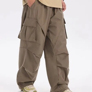 Pantalones de esquí de invierno holgados para hombre, ropa de calle, estilo cálido, holgado, impermeable, para snowboard, moda al aire libre, calle alta - Product Image 2