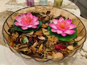 ดอกบัวประดิษฐ์ลอยน้ำพร้อมใบไม้โฟมดอกไม้ลอยน้ำและสระตกแต่งบ่อน้ำมีให้เลือก2ขนาด - Product Image 3