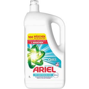 Détergent liquide Ariel, 100 lavages, universel, avec la fraîcheur de Febreze, excellente action détachante, même en lavage à froid - Product Image 5