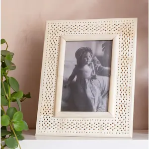 Cadre photo en os incrusté artisanal de luxe avec cadre photo fait main pour la décoration de la maison, utilisation sur table, provenant d'un fournisseur indien - Product Image 6