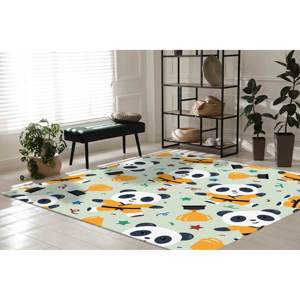 Alfombra de Panda, Alfombra Estampada - Linda Alfombra de Panda, Alfombras de Panda, Alfombra de Regalo para Amantes de los Pandas, Alfombra de Chenilla - Product Image 5