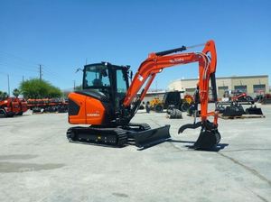 Mini-excavatrice sur chenilles Kubota KX057-5, chargeuse compacte sur chenilles, équipement de construction, KUBOTA KX057-4, mini-excavatrice hydraulique de 5,7 tonnes - Product Image 6