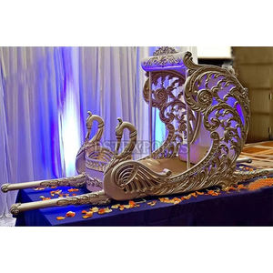 Doli nupcial perfecto para la entrada en la boda, el doli y la palki más modernos para bodas, doli tradicional para la entrada de la novia en bodas indias, Reino Unido - Product Image 5