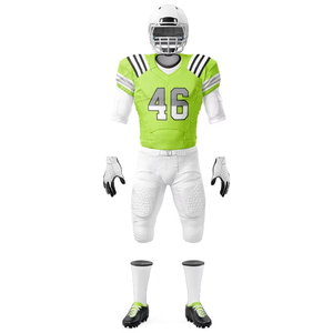 Uniformes de fútbol americano de la mejor calidad, diseños personalizados, impresión sublimada, secado rápido, transpirable, uniforme de fútbol americano - Product Image 1