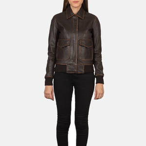 Chaqueta de Motociclista Clásica de Cuero PU para Mujer, Estilo Motero, Corta y Ajustada - Product Image 6