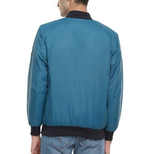 Veste bomber pour homme fabriquée en usine au Pakistan, veste bomber tendance à fermeture éclair, disponible en toutes tailles - Product Image 3