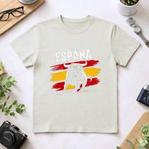 T-Shirt Unisex 210GSM 100% Cotone Stile Casual con Stampa Personalizzata Serigrafica Modello T-Shirt Uomo - Product Image 1