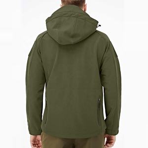 <b>Men's</b> Tactical Jacket for <b>man</b> Winter Water Resistant Softshell Hiking Coats Jackets Water Proof Zipper - Product Image 5