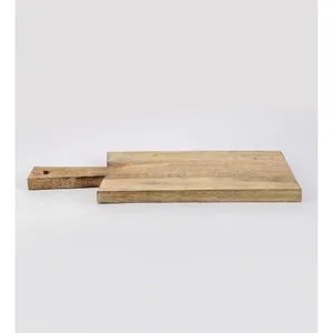 Planche à découper en bois naturel pour la cuisine, idéale pour les légumes, la viande et les fruits, disponible à la vente en gros - Product Image 3