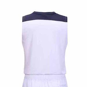 Ropa de equipo de talla grande unisex, uniforme de baloncesto de tela de poliéster personalizado, impresión por sublimación transpirable, ropa de baloncesto OEM - Product Image 5