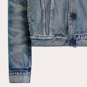 Chaqueta vaquera personalizada de la mejor calidad, chaqueta vaquera con logotipo personalizado para hombre, chaqueta vaquera informal de diseñador para hombre, abrigos Vaqueros, chaqueta OEM para hombre - Product Image 3