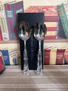 Hermosos servidores de ensalada con mango de cristal para utensilios de cocina, vajilla, hogar, hotel y restaurante, cocina de lujo, artículos para el hogar - Product Image 3