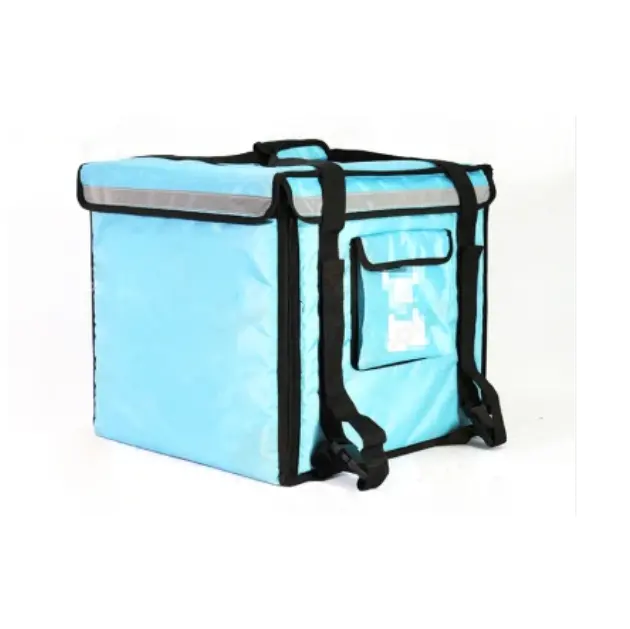 Grand sac isotherme léger personnalisé avec impression de logo Sac isotherme pour la livraison d'aliments chauds et froids