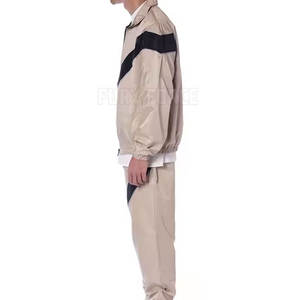 Costume coupe-vent deux pièces à manches longues Service OEM Design Costume coupe-vent décontracté personnalisé - Product Image 6