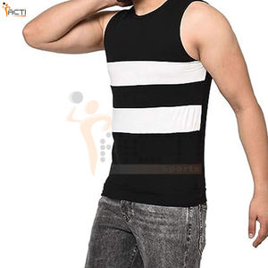 Chaleco de algodón transpirable de talla grande para hombre con diseño de servicio OEM superventas de Pakistán, ropa de gimnasio, chaleco de algodón para hombre - Product Image 2