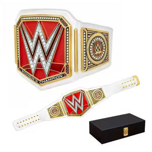 Cinturón de Campeonato Mundial de Peso Pesado para Hombre, Cuero Vacuno de 2 mm, Aleación Impermeable, Cómodo, Talla Adulto para Lucha Libre - Product Image 1