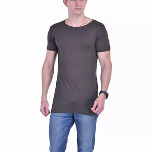 T-shirt ample à coupe carrée de haute qualité pour hommes, t-shirt surdimensionné, logo personnalisé, écran vierge, 100% coton, 260 GSM, épaules tombantes - Product Image 6