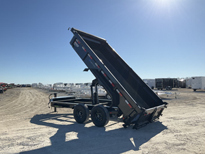 14F 16FT 20FT EZ7 83x14 Dump <b>Trailer</b> 14K GVWR Hydraulic Tandem Axle Dump <b>Trailer</b> with 9GA <b>Floor</b> 19 Sides for Sale - Product Image 2