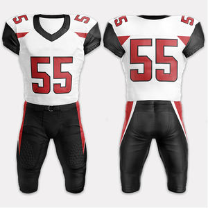 Uniforme de fútbol americano de estilo de tendencia 100% Material de poliéster hecho diseño personalizado conjunto de uniforme de fútbol americano - Product Image 1