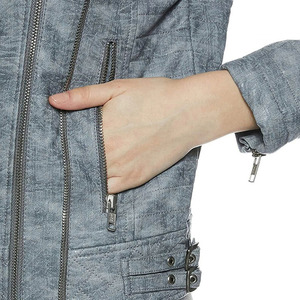 Vestes en cuir pour femmes taille personnalisée prix d'usine top style 1005 qualité meilleur prix matériel frais vestes en cuir pour femmes - Product Image 6