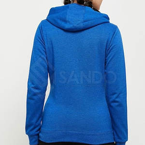 Cotton Polyester Made Women <b>Zipper</b> Hoodie Quick Dry Women <b>Zipper</b> Hoodie Long Sleeves Women <b>Zipper</b> Hoodie <b>For</b> <b>Sale</b> - Product Image 2