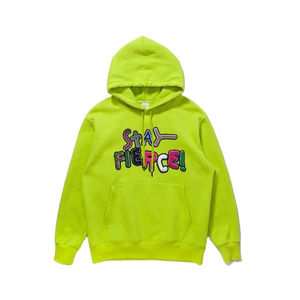 Sudadera con capucha bordada de chenilla de algodón 100% superventas, ropa de invierno, fabricante OEM ODM teñido liso con impresión Digital - Product Image 1