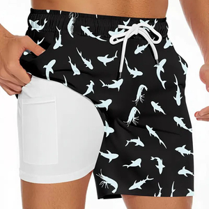 Printed Beach Wear Custom <b>Shorts</b> High Quality Wholesale Summer Beach <b>Shorts</b> Hot Springs Quick-Drying Men' <b>Shorts</b> - Product Image 2