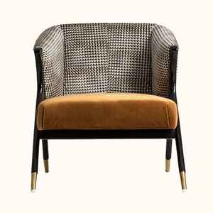 Gentry Luxury Durable Accent <b>Chair</b> Modern Minimalist Handmade Velvet <b>Upholstered</b> Lounge <b>Chair</b> for Apartment & Villa Living Rooms - Product Image 2