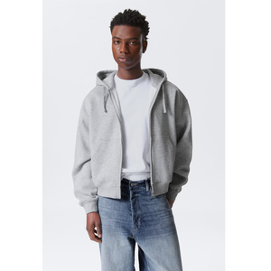 Men Zipper <b>Hoodie</b> Graphic Print Custom <b>Full</b> <b>Zip</b> <b>up</b> <b>Hoodie</b> Logo Puff Screen Printing <b>Hoodie</b> double layer fabric men's hoodies - Product Image 4