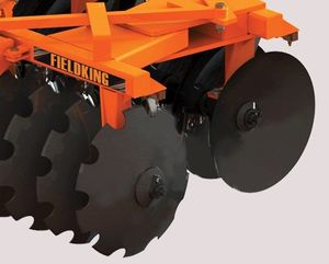 Herse à disques modèle compact montée sur tracteur robuste Réglage automatique de l'angle Prix en stock Prix bas Livraison rapide - Product Image 3