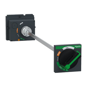 Per SCHNEIDER ELECTRIC LV429343T Maniglia Nera Asta Telescopica 248-600 mm Interruttore Rotante Esteso ComPacT NSX - Product Image 1